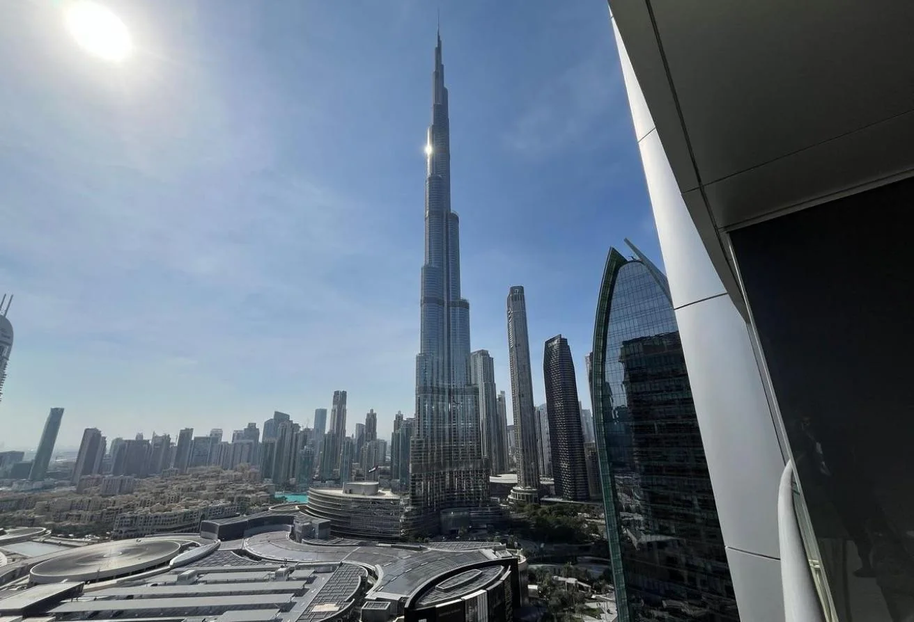 Furnished residence overlooking Downtown Dubai